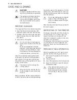 Preview for 12 page of Electrolux SG214N User Manual