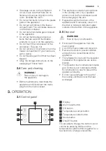 Предварительный просмотр 5 страницы Electrolux SG215N User Manual