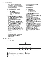 Предварительный просмотр 6 страницы Electrolux SG231N User Manual