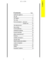 Предварительный просмотр 3 страницы Electrolux SG429 Operating And Installation Instructions