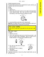 Предварительный просмотр 5 страницы Electrolux SG429 Operating And Installation Instructions