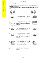 Предварительный просмотр 32 страницы Electrolux SG429 Operating And Installation Instructions