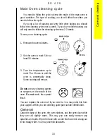 Предварительный просмотр 33 страницы Electrolux SG429 Operating And Installation Instructions