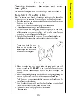 Предварительный просмотр 35 страницы Electrolux SG429 Operating And Installation Instructions