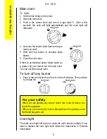 Предварительный просмотр 6 страницы Electrolux SG506 User Manual