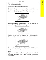 Предварительный просмотр 9 страницы Electrolux SG506 User Manual