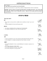 Preview for 3 page of Electrolux Side-By-Side Refrigerator Care And Use Information