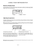 Preview for 8 page of Electrolux Side-By-Side Refrigerator Care And Use Information