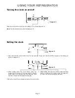 Preview for 9 page of Electrolux Side-By-Side Refrigerator Care And Use Information