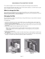 Preview for 17 page of Electrolux Side-By-Side Refrigerator Care And Use Information