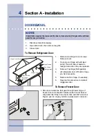 Preview for 12 page of Electrolux Side by Side Refrigerator Service Manual