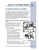 Preview for 114 page of Electrolux Side by Side Refrigerator Service Manual