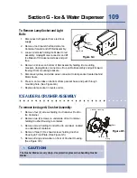 Preview for 116 page of Electrolux Side by Side Refrigerator Service Manual