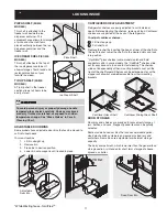 Preview for 11 page of Electrolux Side by Side Refrigerator Use & Care Manual