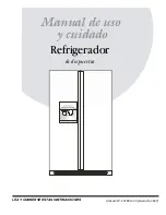 Preview for 26 page of Electrolux Side by Side Refrigerator Use & Care Manual