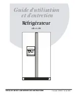 Preview for 51 page of Electrolux Side by Side Refrigerator Use & Care Manual