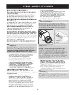 Preview for 111 page of Electrolux Side by Side Refrigerator Use & Care Manual