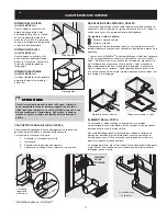 Preview for 128 page of Electrolux Side by Side Refrigerator Use & Care Manual