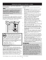 Preview for 133 page of Electrolux Side by Side Refrigerator Use & Care Manual