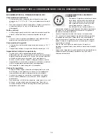 Preview for 135 page of Electrolux Side by Side Refrigerator Use & Care Manual