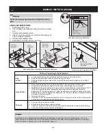 Preview for 159 page of Electrolux Side by Side Refrigerator Use & Care Manual