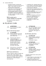 Preview for 46 page of Electrolux SK231 User Manual