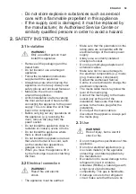 Preview for 59 page of Electrolux SK231 User Manual