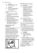 Preview for 64 page of Electrolux SK231 User Manual