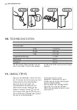 Preview for 20 page of Electrolux SK23113 User Manual