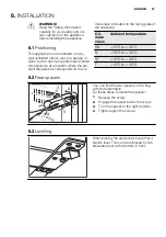 Preview for 67 page of Electrolux SK23113 User Manual