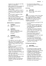 Preview for 5 page of Electrolux SK232 User Manual