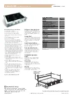 Preview for 2 page of Electrolux Slide In Gas Cooktop E36GC76EPS Specifications