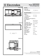 Предварительный просмотр 2 страницы Electrolux SMART 726684 Specification Sheet