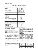 Preview for 36 page of Electrolux ST 23010 User Manual