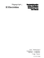 Preview for 1 page of Electrolux ST 401 CNN User Manual