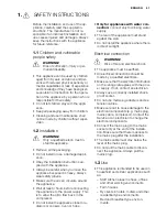 Предварительный просмотр 41 страницы Electrolux ST2340 User Manual