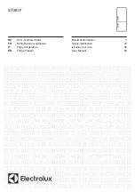 Electrolux ST281F User Manual предпросмотр