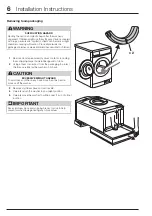 Предварительный просмотр 6 страницы Electrolux STAR-EFLS210TIW Installation Instructions Manual