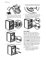 Предварительный просмотр 22 страницы Electrolux Steam System EWF 167583 W User Manual