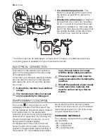 Предварительный просмотр 24 страницы Electrolux Steam System EWF 167583 W User Manual