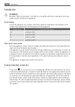 Preview for 22 page of Electrolux SU96000-6I User Manual