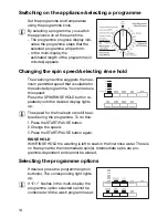 Предварительный просмотр 14 страницы Electrolux Swissline GL EWF 1182 User Information