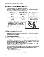 Предварительный просмотр 12 страницы Electrolux Swissline GL EWF 1280 User Information