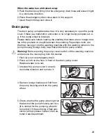 Предварительный просмотр 23 страницы Electrolux Swissline GL EWF 1280 User Information