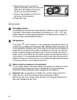 Предварительный просмотр 24 страницы Electrolux Swissline GL EWF 1280 User Information