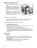 Предварительный просмотр 30 страницы Electrolux Swissline GL EWF 1280 User Information