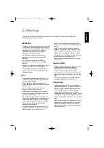 Предварительный просмотр 3 страницы Electrolux Swissline L EWF 1090 Instruction Booklet