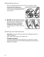 Предварительный просмотр 26 страницы Electrolux Swissline SL EWF 1880 User Information