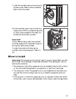 Предварительный просмотр 37 страницы Electrolux Swissline SL EWF 1880 User Information