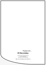 Preview for 16 page of Electrolux T41200 Programming Manual